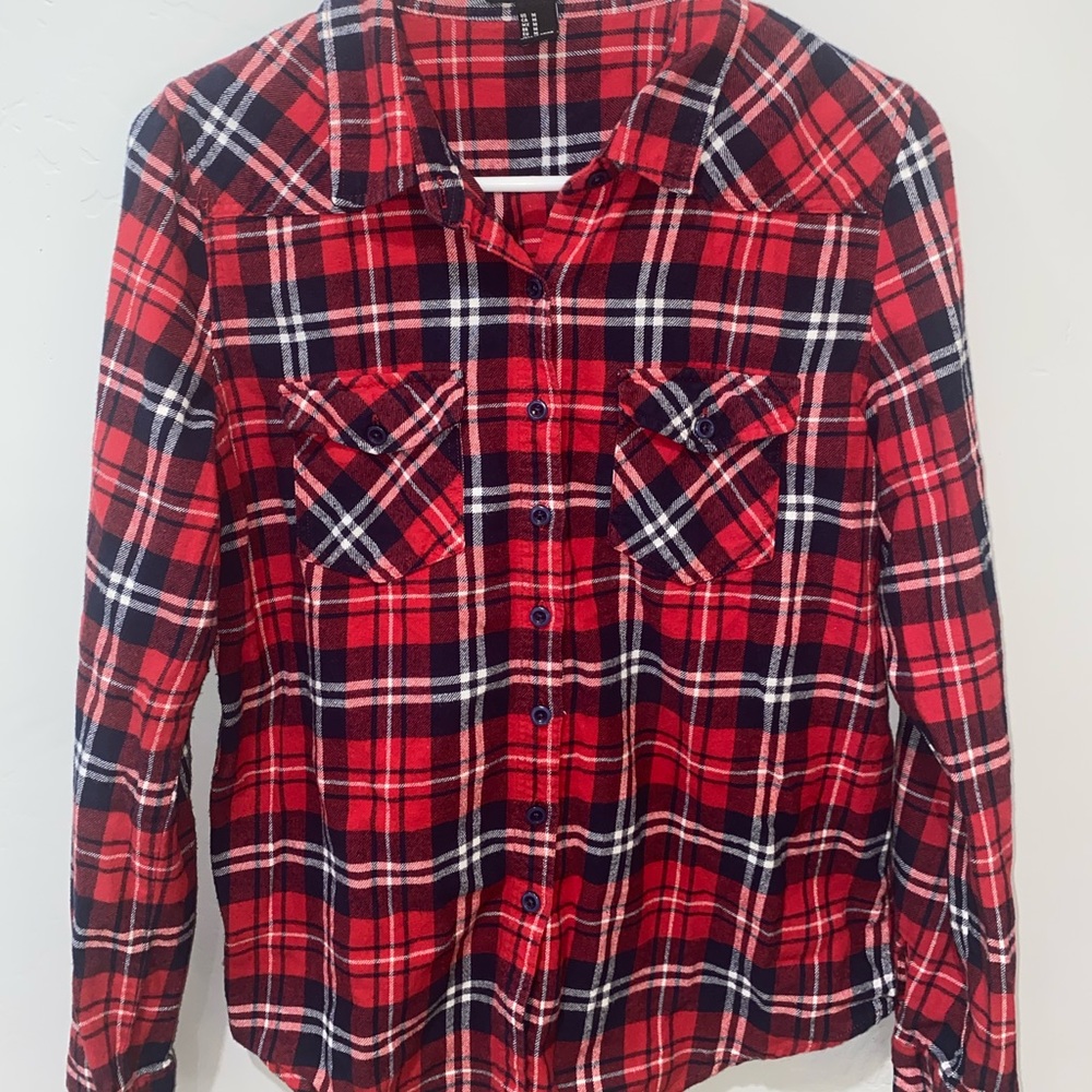 FOREVER 21 Red flannel